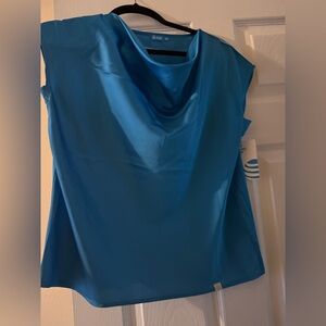 Elegant Blue Women's Top